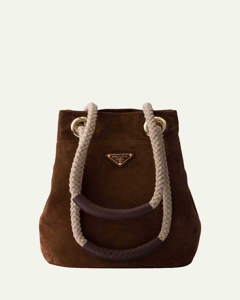 Mariner Suede Bucket Shoulder Bag